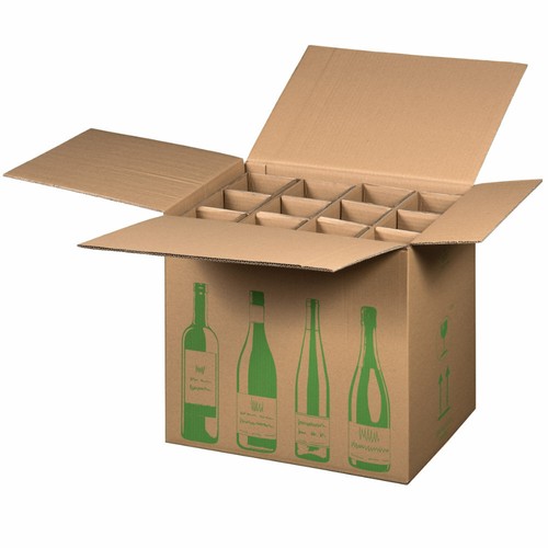 Weinversandkarton für - , 12