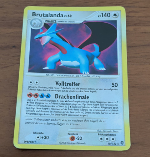 Pokémon tcg brutalanda rare - tcg,