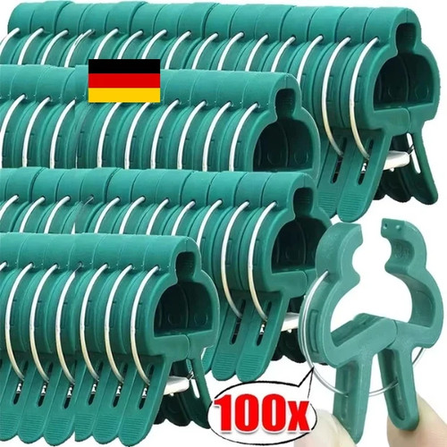 100x pflanzenclips große - pflanzenclips,