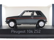 Norev 471401 Peugeot 104 ZS2 (1979-1988) in grey metallic 1:43 NEU/OVP