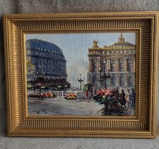 Georges Gerbier Ölgemälde Paris - Georges Gerbier Paris Oil Painting