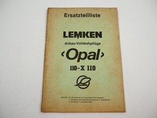 Lemken Opal 110 X110 Anbau