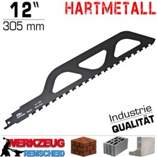 HM Säbelsäge Recipro Fuchsschwanz Sägeblatt Ytong Poren Beton Ziegelstein 305mm