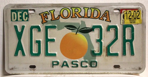 Florida nummernschild usa - florida,