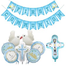 Junge Erstkommunion blau