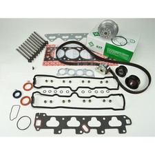 ZYLINDERKOPFDICHTUNG SATZ + Zahnriemen für OPEL Vectra B  1,6 16V X16XEL  bis 98