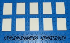 Lego 10 x Fliese/Fliesen 2x3 weiss #26603 NEUWARE