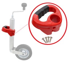 Griff für 48mm Rangiergriff Stützrad Anhänger Wohnwagen Trailer Rangierhilfe rot