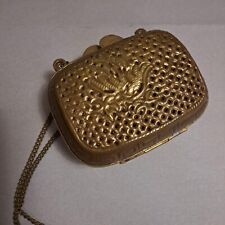 Antike  1900 - 1930 Messing Top Stilvoll Damen Geldtasche - seltenes Fundstück