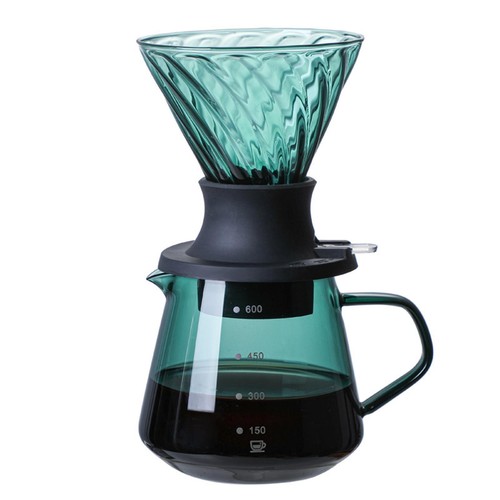 Glas-Kaffeemaschine