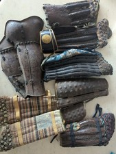 Samurai Rüstung seltene Originale Teile der Edo Zeit sammeln restaurieren