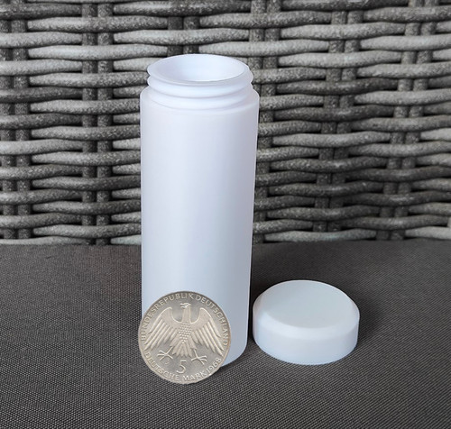Münztube für 50x silber - 50x, dm
