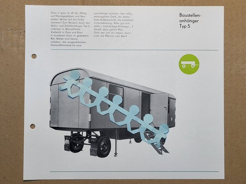 Baustellenanhänger bauwagen - baustellenanhänger,