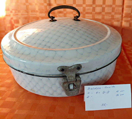 Runde emaille brotdose 36 - brotdose, Ø