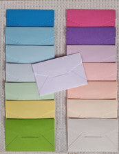 Kleine Briefumschläge mit Verschluß Geldgeschenke Gutschein-Farbe wählbar