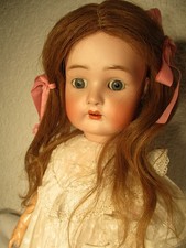 Antike Porzellankopfpuppe