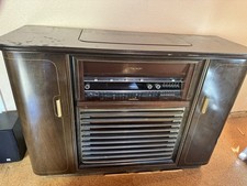 Kuba Musikschrank | Multi-Geschwindigkeit Plattenspieler | Alt und teilw. Defekt