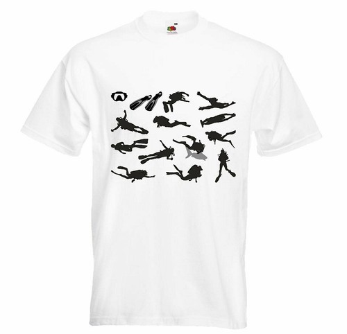 Shirt silhouette tauchen - t-shirt,