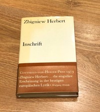 Zbigniew Herbert - Inschrift |