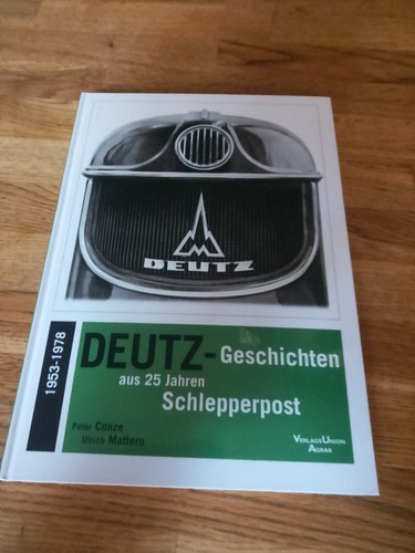Deutz schlepper post buch - deutz,
