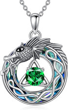 LONAGO Drache Halskette Für