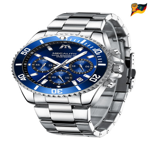 Chronograph stahl uhren herren - uhren,