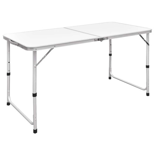 Campingtisch 120x60cm weiß