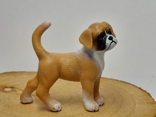 Schleich hund boxer welpe - ,