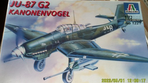Italeri 1221 junkers 87 g2 - 1221, ju-87