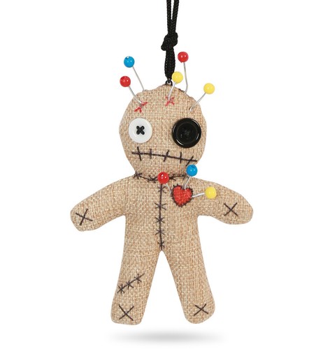 Halskette voodoo puppe - halskette, voodoo-puppe