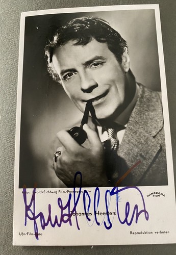 Johannes heesters autogramm - johannes,