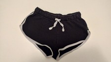 Hotpants Schwarz-weiß 