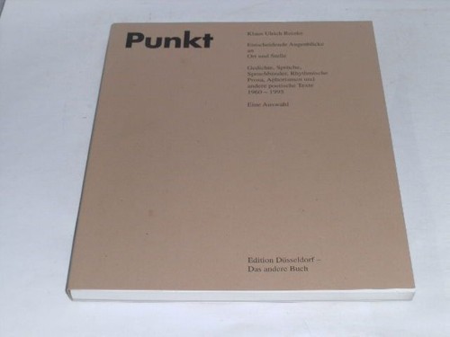 Reinke klaus ulrich - reinke,, ulrich: