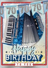 70.Geburtstag - Great Cards -