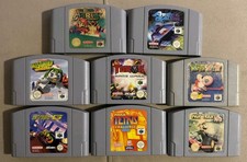 8x Original Nintendo 64 N64