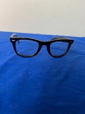 B&L Ray Ban - Wayfarer Brillengestell - schwarz gebraucht - original Anfang 80er