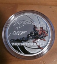James Bond Silbermünze