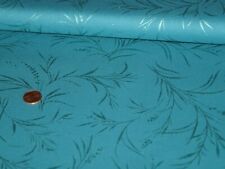 Maywood BW-Stoff Türkis Perlmutt Gräser 25x110cm Patchwork Quilten Meterware