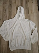 Bohoo Man Hoodie Kapuzenpullover Gr. M Herren Weiß