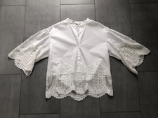 Traum Bluse MAJE? Gr.1 ?Gr. 36 Spitze Tunika Trompetenärmel Spitze?NEU w