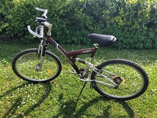 MIFA Fahrrad Germatec GM 02 weinrot Moutainbike Damen Gelsattel