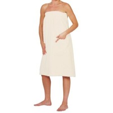 Saunakilt Saunatuch Wellness Klettverschluss Sarong Größe M/L (Damen Herren)