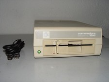 Commodore Floppy 1541 - I mit Zubehör c64 / c128 Disk Drive ok guter Zustand 