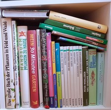 26x Garten Pflanzen Bücher Blumen Sammlung Paket Regalfach Natur Flora Pilze