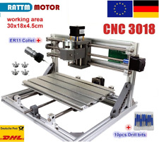 【DE】DIY 3 Achsen CNC Router Mini 3018 GRBL Control Lasergravur Fräsmaschine+ER11
