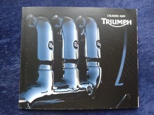 Triumph Cruisers Prospekt 2009 America Speedmaster Rocket III Classic Touring