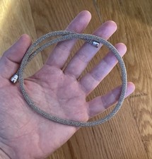 Arezzo Silber 925 Halskette Collier AR Italien Design mit Magnet Verschluss