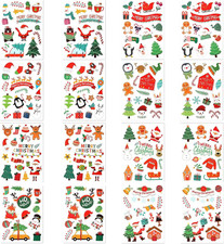 226 Stück Weihnachtssticker