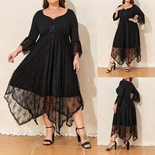 Übergröße Damen Gothic