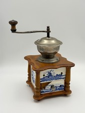 Kaffeemühle antik holz - kaffeemühle,
